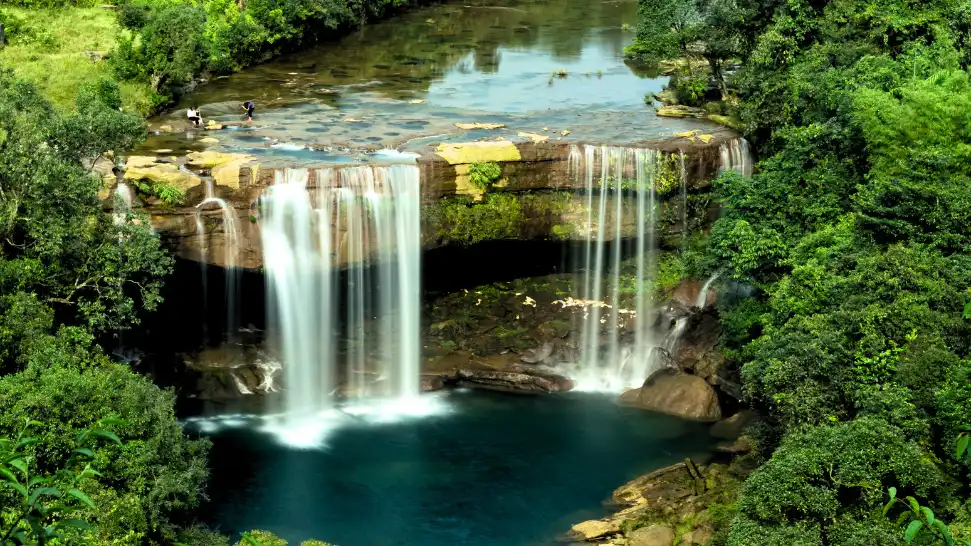 Krang Suri Falls is One of The Best Waterfalls in Meghalaya